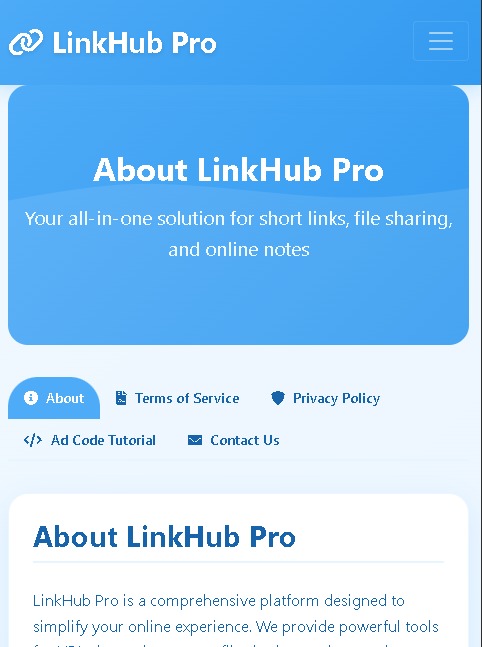 LinkHub App Screenshot 3